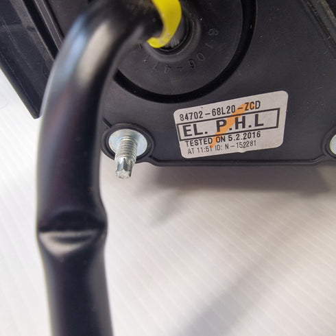 Suzuki Swift Sport ZC32S NS Wing Mirror Power Fold * 84702-68L20 * 0312